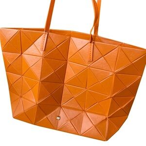 Purificacion Garcia Origami orange tote bag